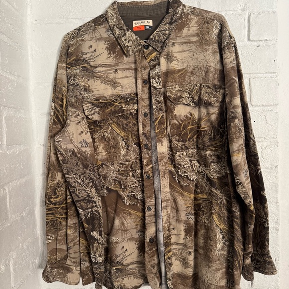 Realtree Other - Magellan Outdoors Hunt Gear Camo Long Sleeve Shirt 2XL $25